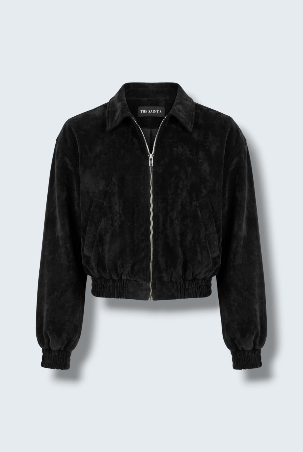 Suede Bomber Jacket