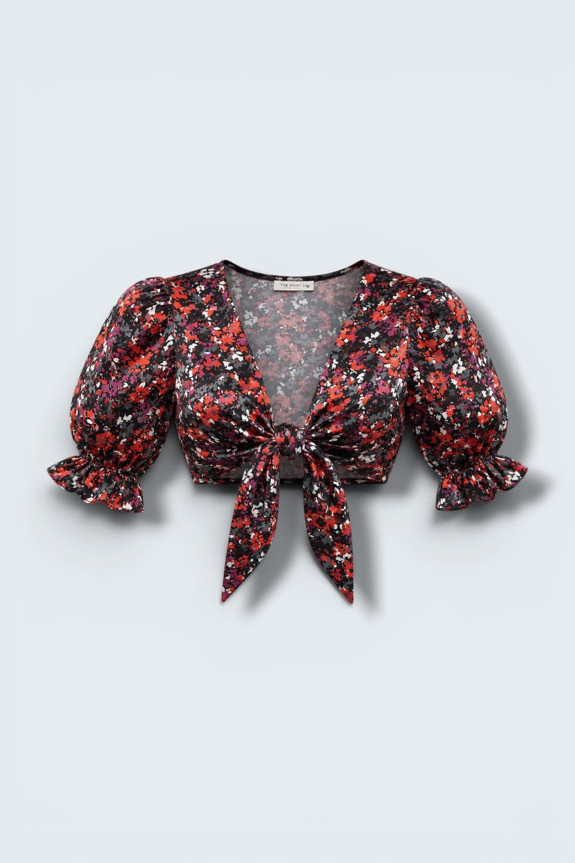 Shirt with Puff Sleeves Give&Shine