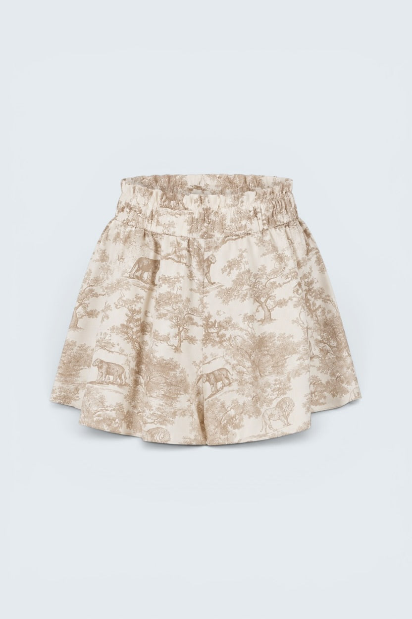 Flared Shorts J'ADORE Beige