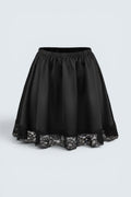 Flared Lace Skirt